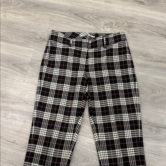 Raffaello Rossi Black and White Checkered Pants - Picture 3 of 7